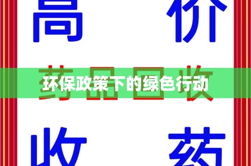 济南环保政策下的绿色行动