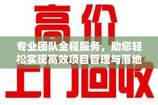 济南专业团队全程服务，助您轻松实现高效项目管理与落地